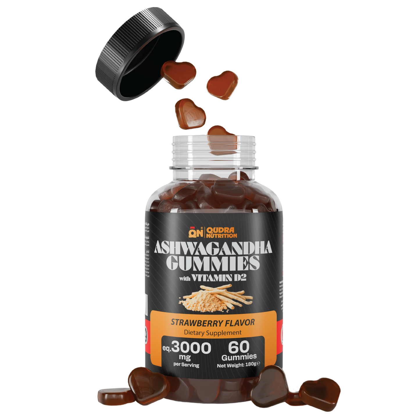 Ashwagandha 3000mg Plus Vitamin D2 Gummies