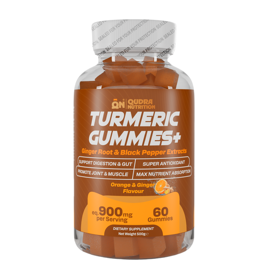 Turmeric Gummies + Ginger Root & Black Pepper Extracts