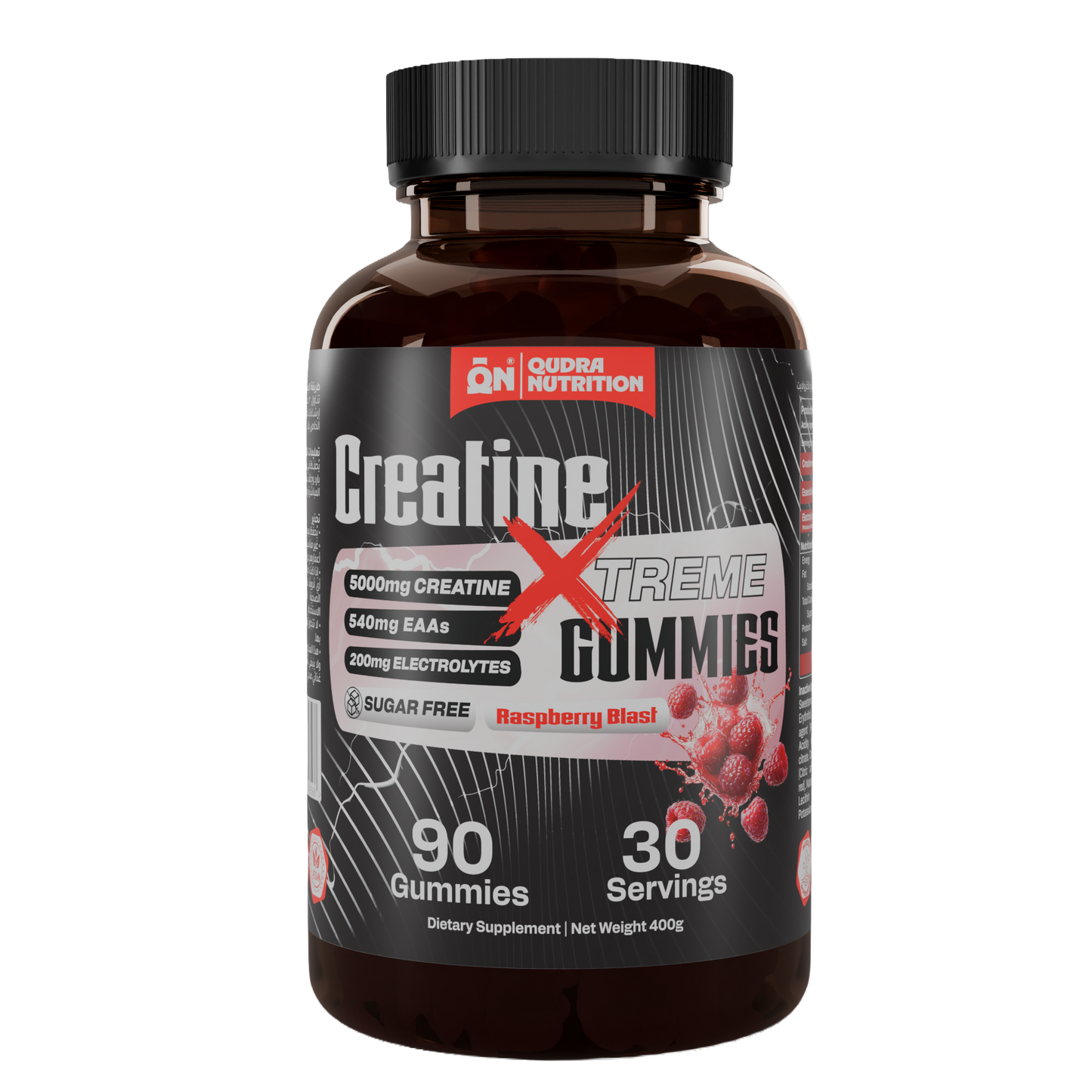 Creatine Xtreme 90 Gummies 5000mg Creatine 540mg EAAs, and 200mg Electrolytes